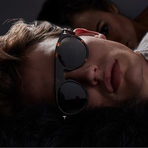 Tom Ford Christopher-02 Dark Havana Grey Tortoise Sunglasses